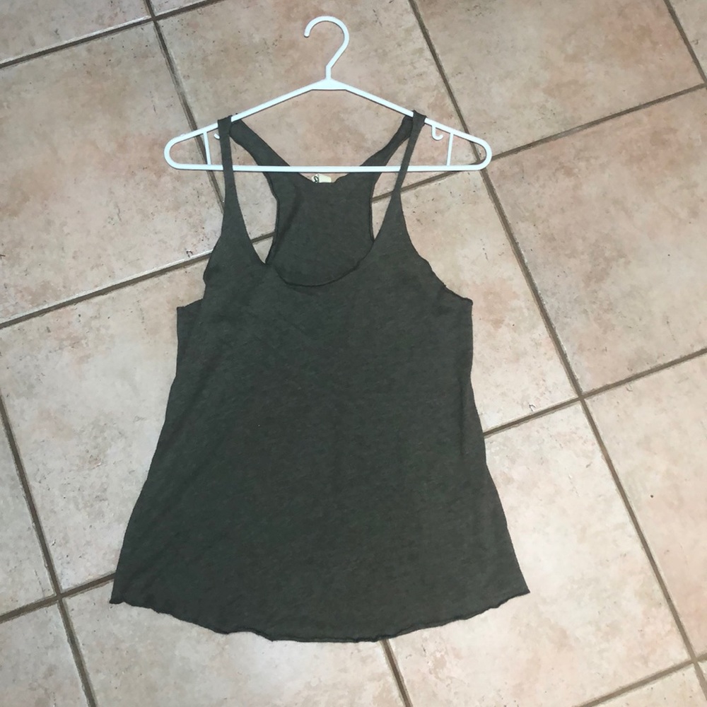 TNA Dark Green Tank